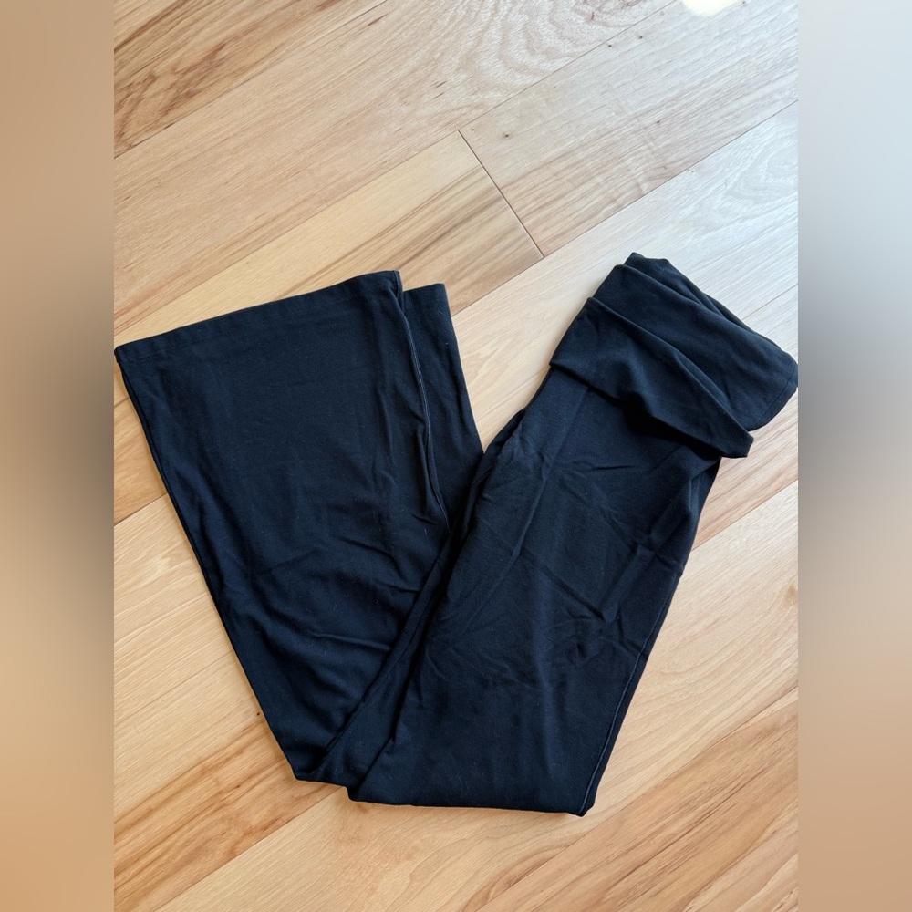 VS PINK FOLDOVER YOGA PANTS